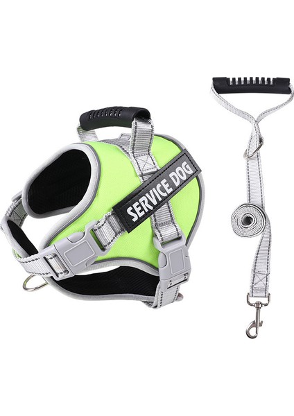 Patlamaya Dayanıklı Köpek Yürüyüşü Için Yansıtıcı Köpek Tasma Koşum Takımı (Yurt Dışından)