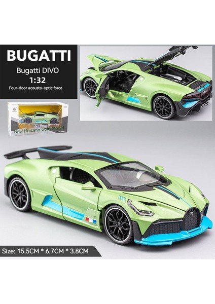 Yeni Audi Bugatti Alaşım Araba Modeli Çocuk Simülasyon Araba Modeli (Yurt Dışından)