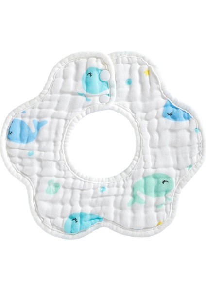 Önlükler, Çocuk Önlükleri, Sekiz Katlı Önlükler, Saf Pamuk Baskı (Yurt Dışından)