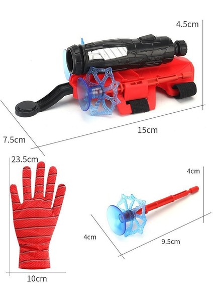Örümcek Ipeği Fırlatıcı, Yumuşak Kurşun Tabancası, Çocuk Oyuncağı (Yurt Dışından)