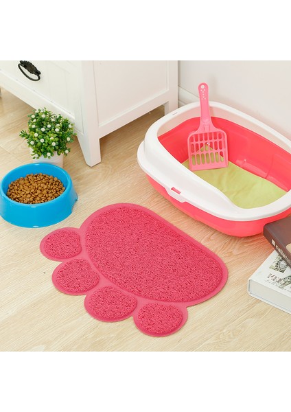 Pvc Kedi Ayak Mat Karikatür Pençe Baskı Halı Kedi Kumu Matı (Yurt Dışından) fırsatları