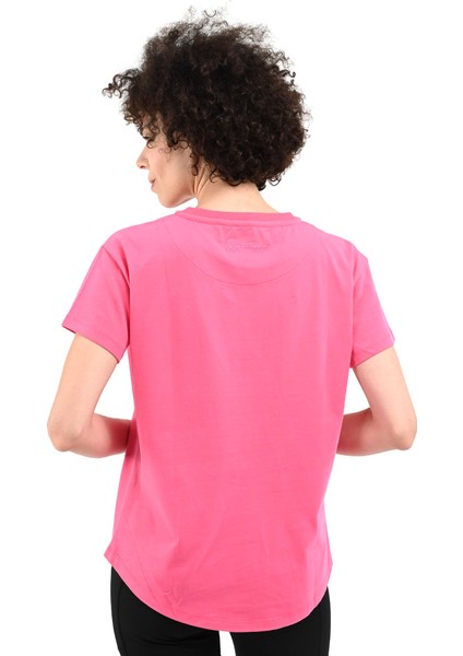 Icona2 Kadın Pembe Günlük Stil T-Shirt 24YKTL18D20-PMB fiyatları