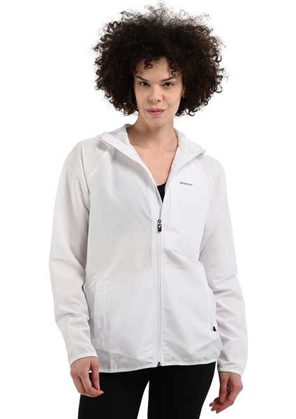 Brezza Unisex Beyaz Günlük Stil Yağmurluk 24YUTL21D13-BYZ