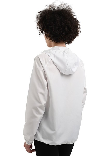 Brezza Unisex Beyaz Günlük Stil Yağmurluk 24YUTL21D13-BYZ