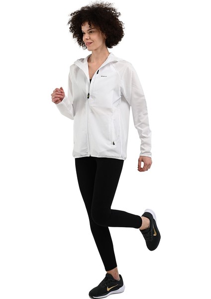 Brezza Unisex Beyaz Günlük Stil Yağmurluk 24YUTL21D13-BYZ