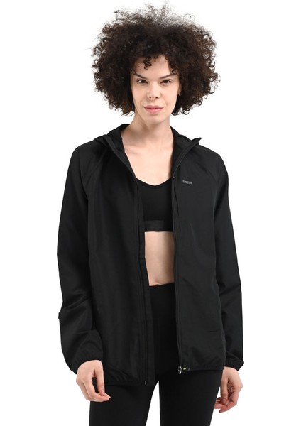 Brezza Unisex Siyah Günlük Stil Yağmurluk 24YUTL21D13-SYH