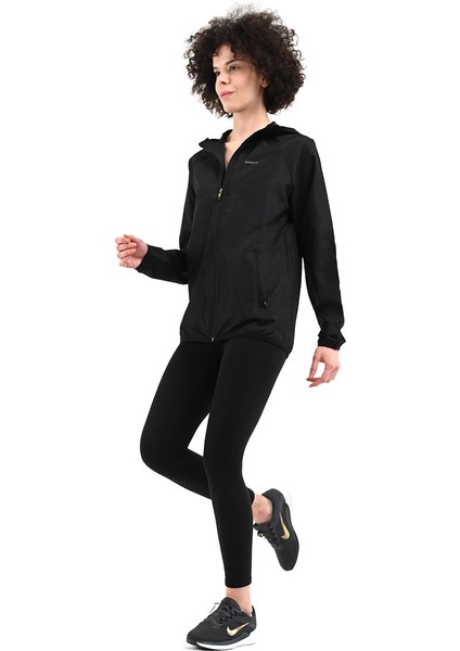Brezza Unisex Siyah Günlük Stil Yağmurluk 24YUTL21D13-SYH
