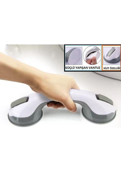 Banyo Tutacağı Bathroom Handrail Çok Amaçlı Düşme Kayma Engelleyici Kulp Tuvalet Mutfak Tutamaç Tutunma