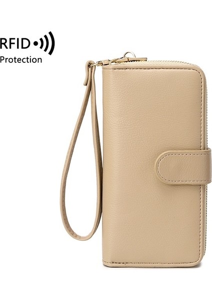 Kadın Cüzdanı Çok Kartlı Fermuarlı Mobil Cüzdan (Yurt Dışından)