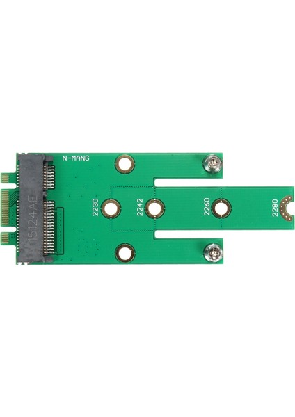 Msata Mini Pcı-E 3.0 SSD - Ngff M.2 B Anahtar Sata Arabirim Adaptör Kartı (Yurt Dışından)