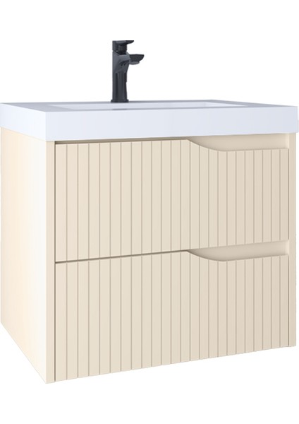 Infinity 60 cm Lavabo Dolabı Vanilla KB100033