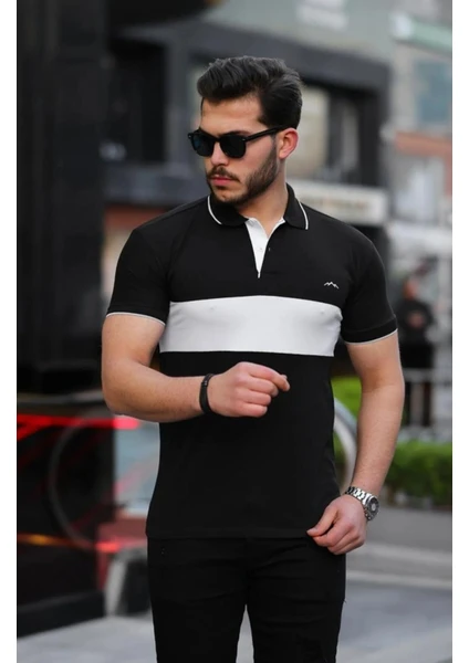 3A Moda Erkek Pamuk Serin Tutan Dar Kesim Polo Yaka T-Shirt