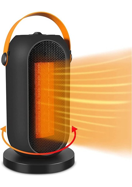 Alan Isıtıcı, 1200W 3 Modlu Seramik Alan Isıtıcı, Termostatlı Ptc Küçük Salınımlı Alan Isıtıcılar Abd Tak (Yurt Dışından)