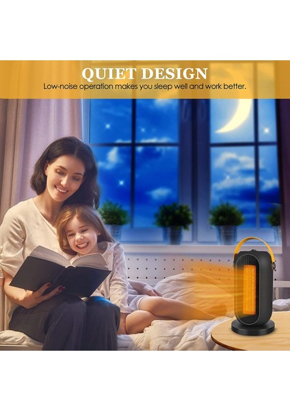 Alan Isıtıcı, 1200W 3 Modlu Seramik Alan Isıtıcı, Termostatlı Ptc Küçük Salınımlı Alan Isıtıcılar Abd Tak (Yurt Dışından) fırsatları