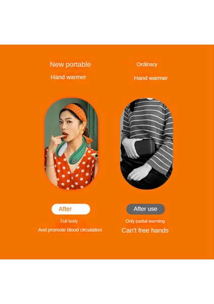 El Isıtıcı 8000 Mah Boyun Isıtma El Isıtıcıları Soba El Isıtıcıları Taşınabilir Asılı Isıtıcı USB El Isıtıcı Isı Paketi Beyaz (Yurt Dışından) indirimleri