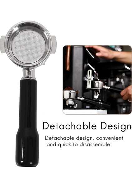 58MM Paslanmaz Çelik Kahve Makinesi E61 Expobar Için Dipsiz Filtre Tutucu Portafilter (Yurt Dışından) fırsatları