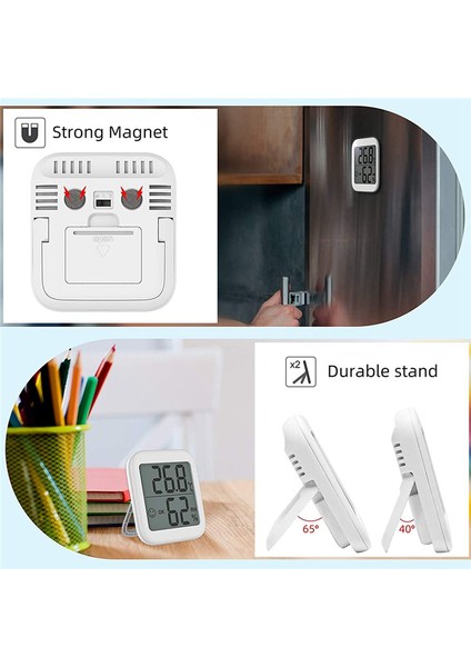 Nem Ölçer, Oda Termometresi Iç Oda Sıcaklığı Monitörü, Oda Sıcaklığı ve Nem Monitörü Için (Yurt Dışından)