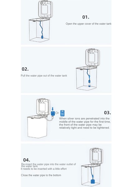 2 Adet Gümüş Iyon Modülü X10/S10/W10S/S20/X20/S10 Artı Serisi Robot Temiz Su Deposu Iyon Koku Sterilizasyonu (Yurt Dışından)