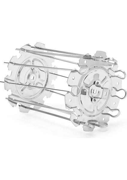 Barbekü Çelik Metal Kavurma Rotisserie Şiş Iğne Kafesi Fırın Kebap Makinesi Izgara (Yurt Dışından)