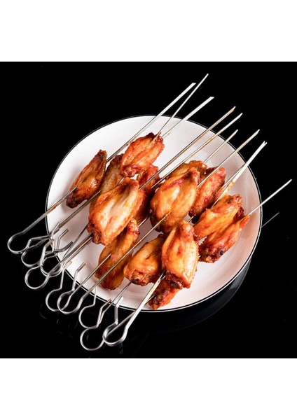 Barbekü Çelik Metal Kavurma Rotisserie Şiş Iğne Kafesi Fırın Kebap Makinesi Izgara (Yurt Dışından) fırsatları