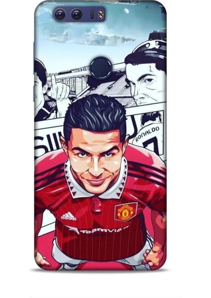 Honor 8A Kılıf Players 12 Ronaldo Wallpaper Tasarım Kılıf