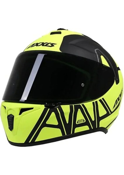 Axxıs Draken Dekers Matt Fluor-Yellow