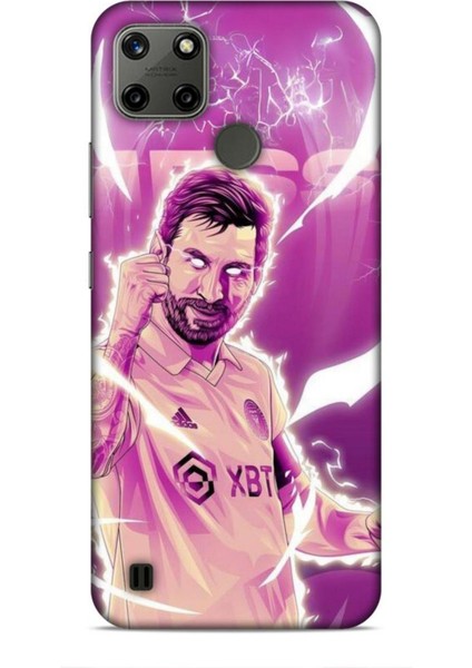 Realme C25Y Kılıf Players 9 Messi Kripto Uv Kılıf