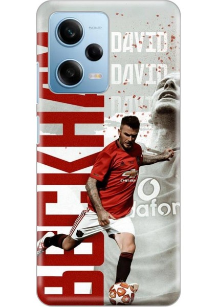 Xiaomi Redmi Note 12 Pro 5g Kılıf Players 19 David Beckham Tam Koruma Kılıf