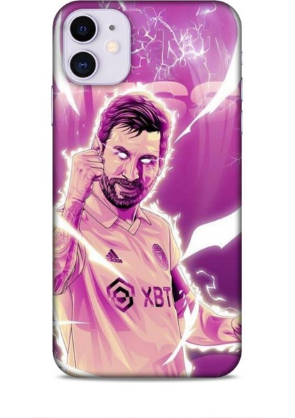 Apple iPhone 11 Kılıf Players 9 Messi Kripto Uv Kılıf