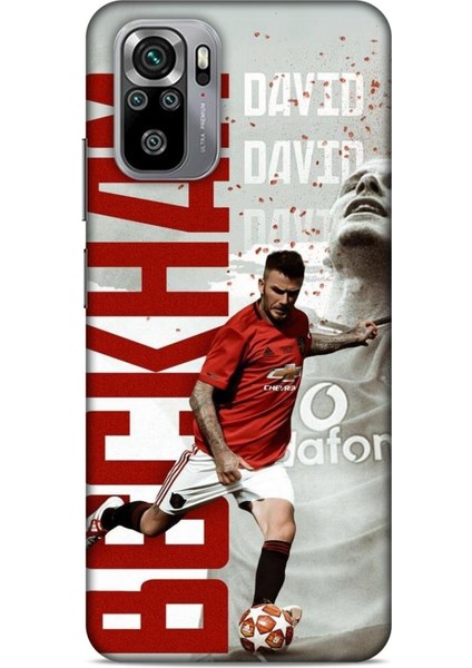 Xiaomi Redmi Note 10 Kılıf Players 19 David Beckham Tam Koruma Kılıf