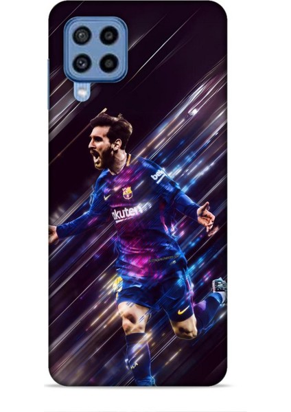 Samsung Galaxy M22 Kılıf Players 6 Messi Futbol Koruyucu Kapak