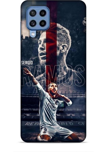 Samsung Galaxy M22 Kılıf Players 25 Sergio Ramos Soyulmayan Kılıf