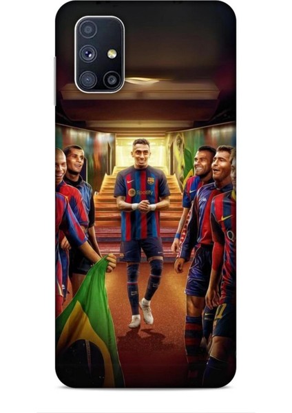 Samsung Galaxy M51 Kılıf Players 26 Ünlü Futbolcular Soft Kapak