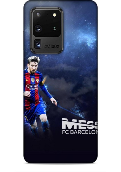 Samsung Galaxy S20 Ultra Kılıf Players 1 Messi Fcb Fan Telefon Kılıfı