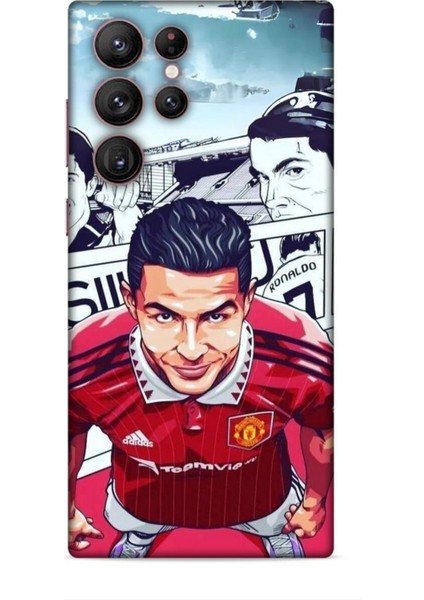 Samsung Galaxy S22 Ultra Kılıf Players 12 Ronaldo Wallpaper Tasarım Kılıf