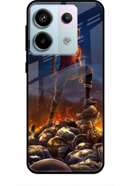 Xiaomi Redmi Note 13 Pro Plus 5g Kılıf Players 15 Ronaldo Poster Kalın Silikon