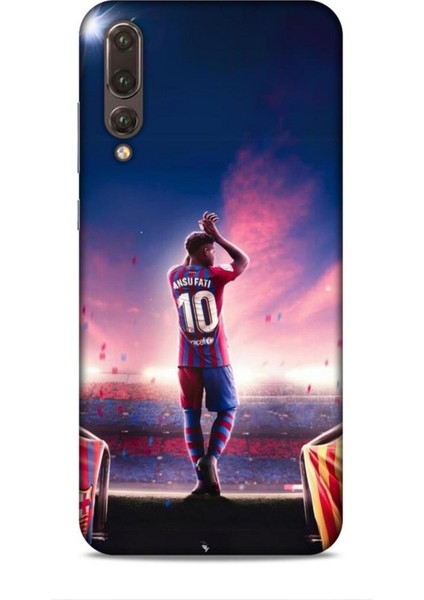 Huawei P20 Pro Kılıf Players 27 Barcelona Lazer Kesim Silikon