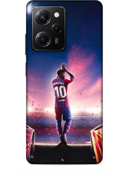 Infinix Hot 40 Kılıf Players 27 Barcelona Lazer Kesim Silikon