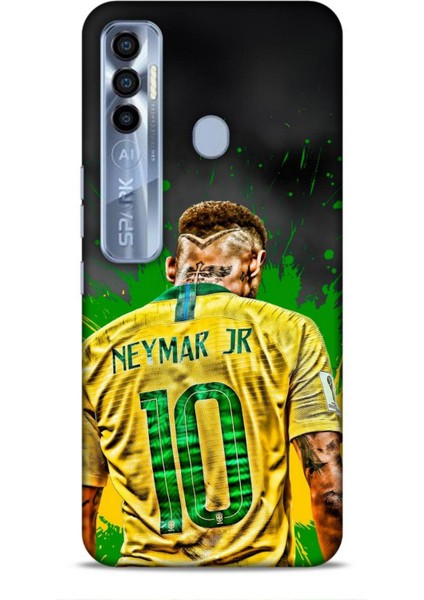 Tecno Spark 7 Pro Kılıf Players 21 Neymar Jr Darbe Önleyici Kapak