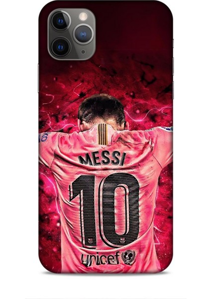 Apple iPhone 11 Pro Max Kılıf Players 4 Lionel Messi Wallpaper Silikon Kılıf