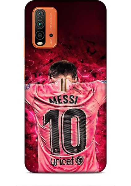 Xiaomi Redmi 9t Kılıf Players 4 Lionel Messi Wallpaper Silikon Kılıf
