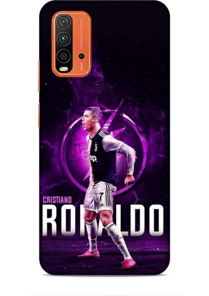 Xiaomi Redmi 9t Kılıf Players 14 4K Ronaldo Cover Kılıf