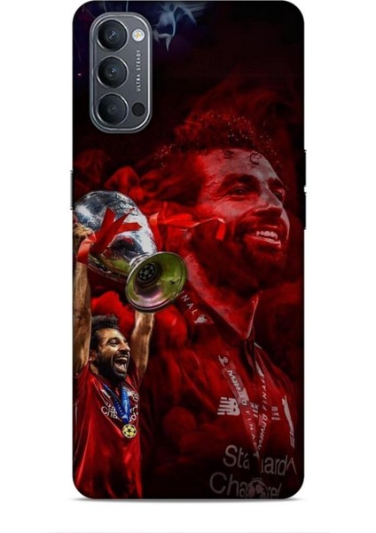 Oppo Reno 4 Kılıf Players 29 Mohammed Salah Leke Tutmaz Kapak