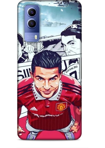 Vivo Y53S Kılıf Players 12 Ronaldo Wallpaper Tasarım Kılıf