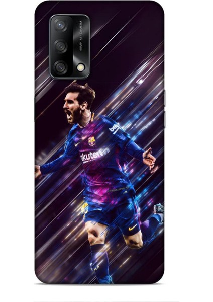 Oppo A74 Kılıf Players 6 Messi Futbol Koruyucu Kapak