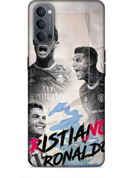 Oppo Reno 4 Kılıf Players 17 Ronaldo Duvar Kağıdı Yumuşak Kılıf