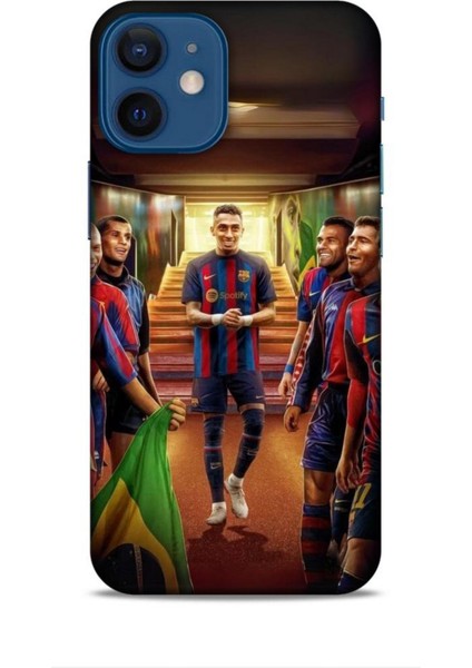 Apple iPhone 12 Mini Kılıf Players 26 Ünlü Futbolcular Soft Kapak