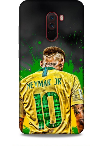 Xiaomi Pocophone F1 Kılıf Players 21 Neymar Jr Darbe Önleyici Kapak