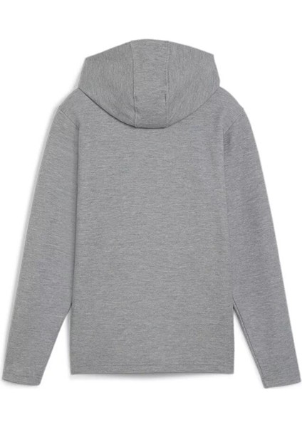 Teamfinal Casuals Hooded Erkek Futbol Ceketi 65852833 Gri