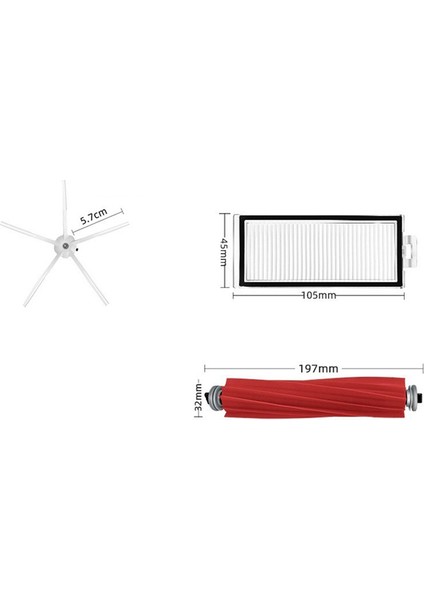 Max, Max+, T8 Elektrikli Süpürge Yedek Parça Aksesuarları Için Hepa Filtre Mopları, A (Yurt Dışından)